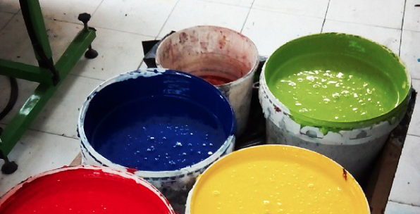 Pintura para serigrafía